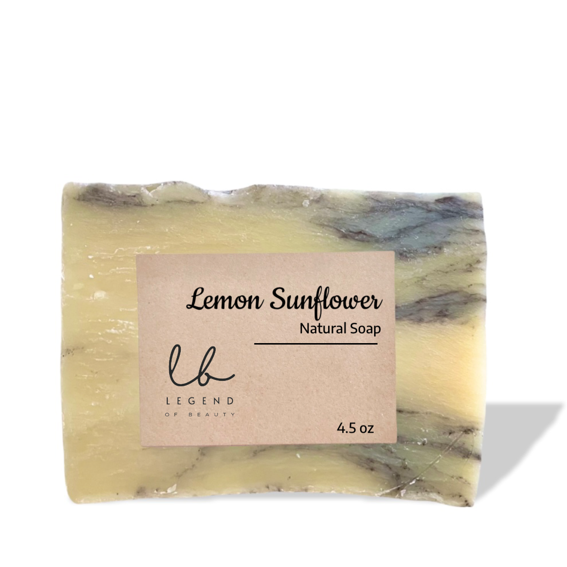 Legend Of Beauty Natural Soap - Lemon Sunflower