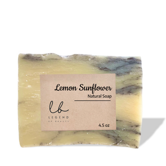 Legend Of Beauty Natural Soap - Lemon Sunflower
