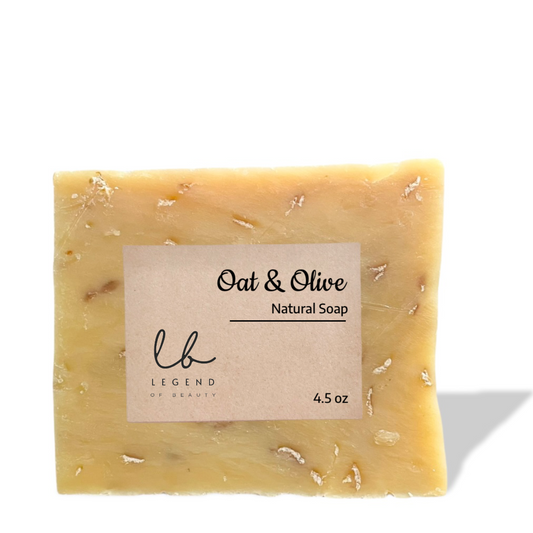 Legend Of Beauty Natural Soap - Oat & Olive