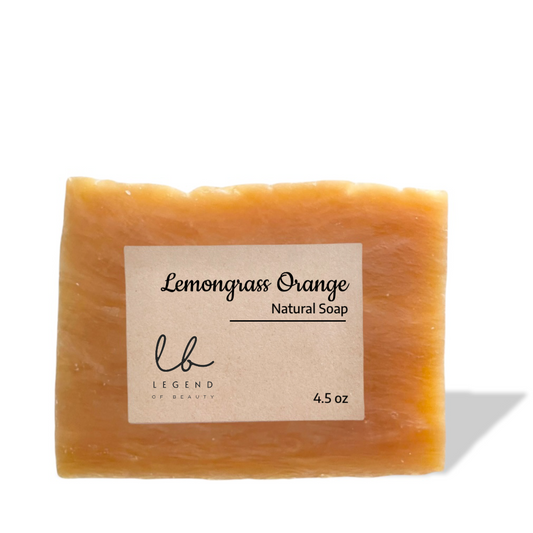 Legend Of Beauty Natural Soap - Lemongrass Orange
