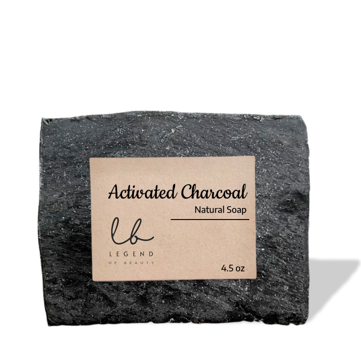 Activated Charcoal Natural Soap (4.5 oz.)