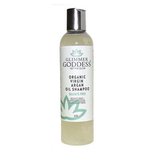 Glimmer Goddess® Organic Virgin Argan Oil Shampoo