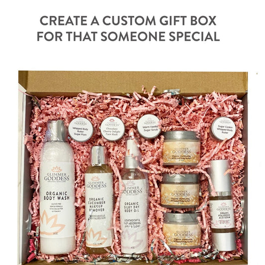 Glimmer Goddess® Create-Your-Own Custom Skincare Gift Box