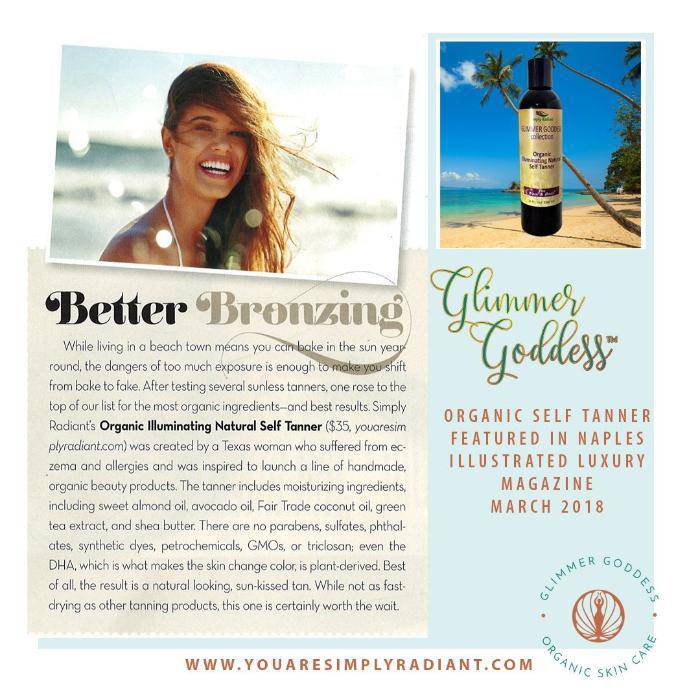 Glimmer Goddess® Illuminating Natural Self Tanner - Regular