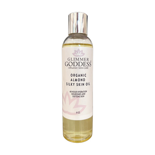 Glimmer Goddess® Organic Sweet Almond Silky Skin Oil