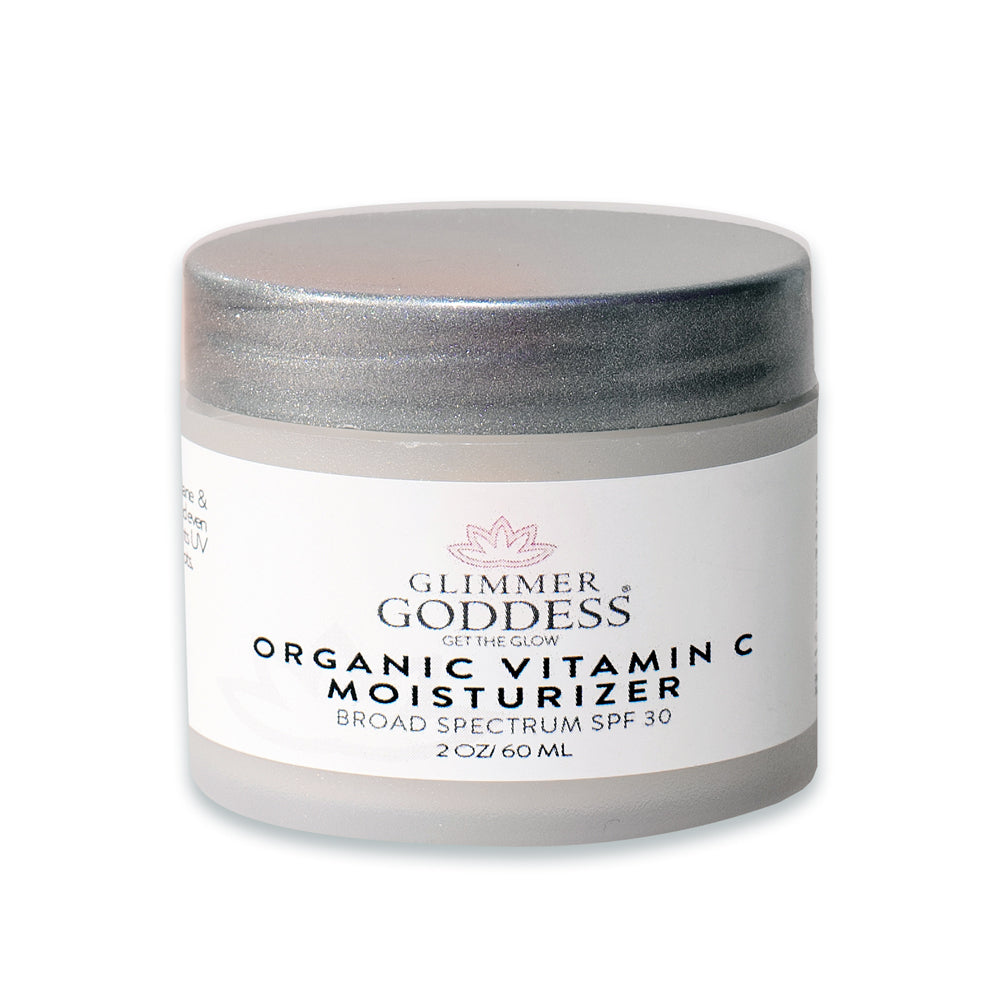 Glimmer Goddess® Organic Vitamin C Moisturizer - SPF 30